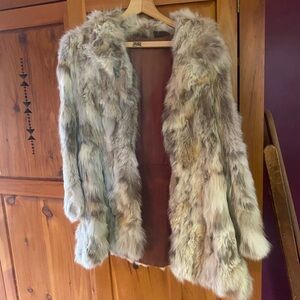 Stance Luxurious Faux Fur Coat in Rich Brown